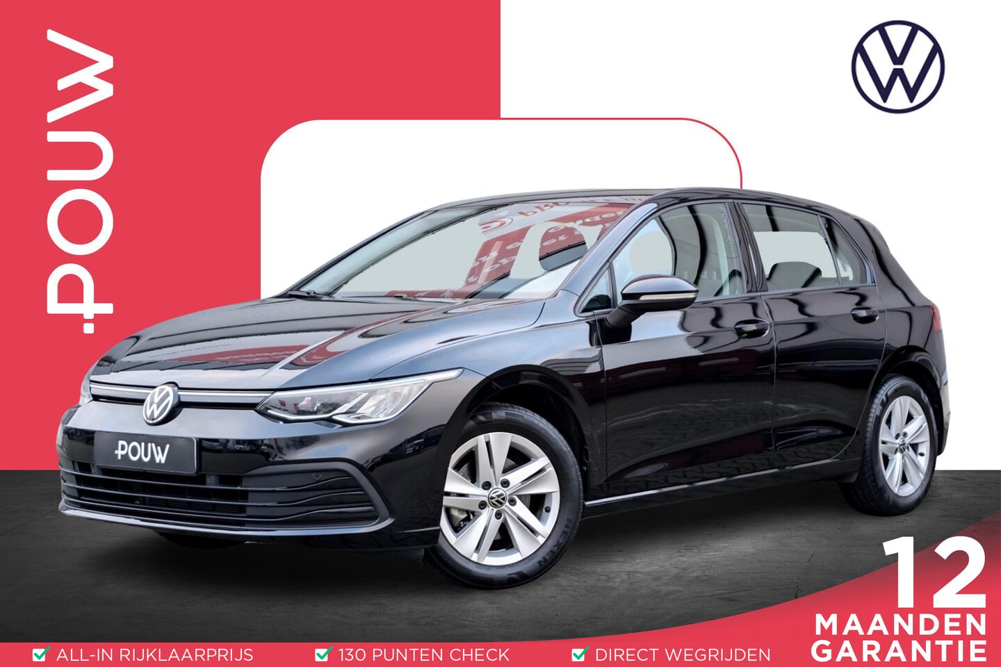 Volkswagen Golf - 1.0 TSI 110pk Life | Navigatie | App Connect | Adaptive Cruise - AutoWereld.nl