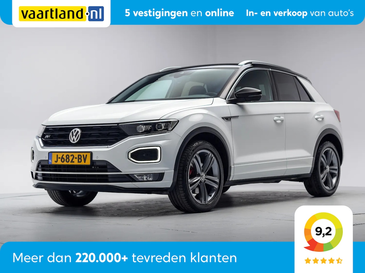 Volkswagen T-Roc - 1.5 TSI R-Line Business Sport [ LED Virtual Navi Adapt.cruise ] - AutoWereld.nl