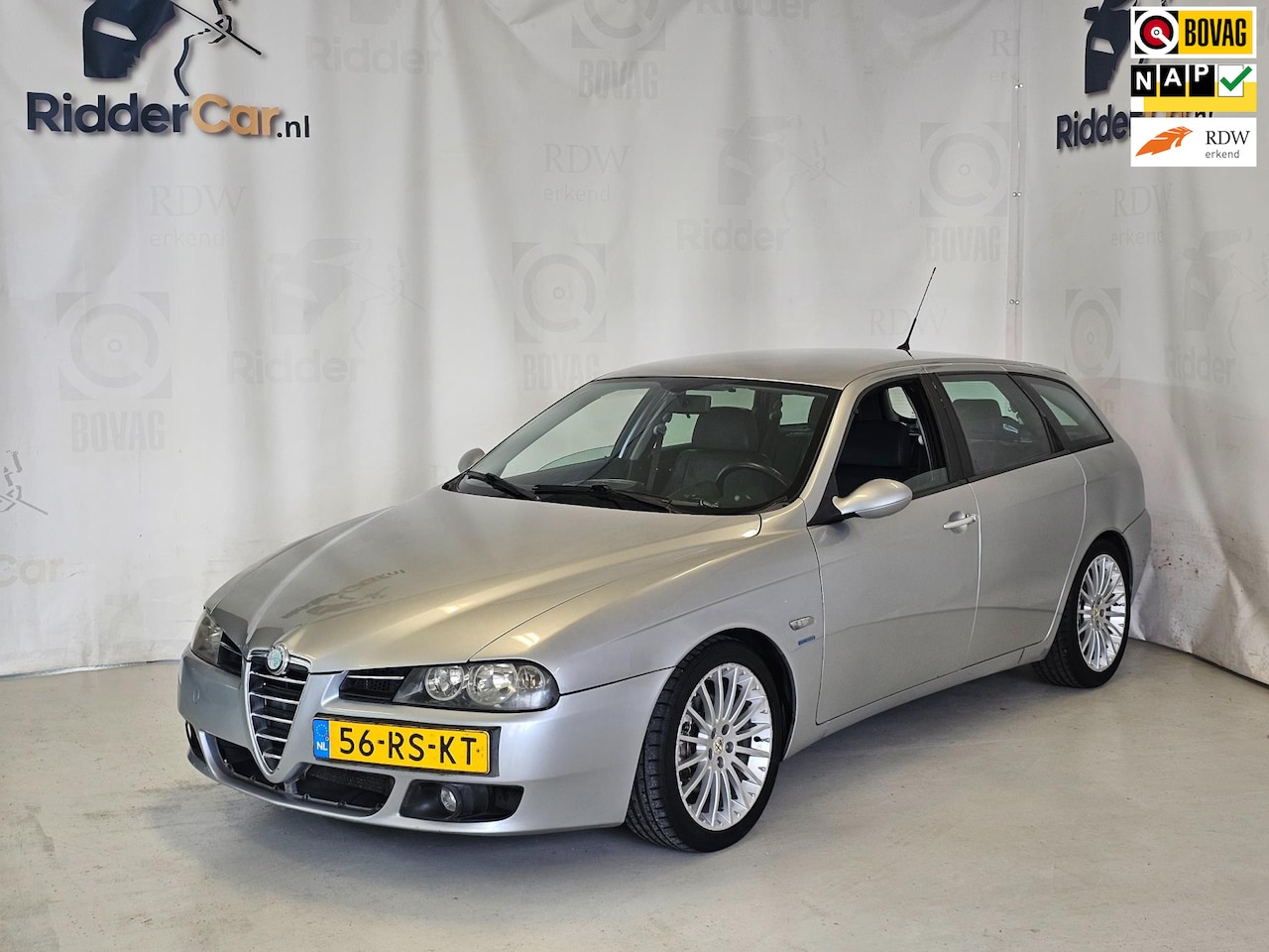 Alfa Romeo 156 Sportwagon - 1.8 T.Spark Distinctive|NAP|AIRCO|VELGEN|ELEK RAMEN| - AutoWereld.nl