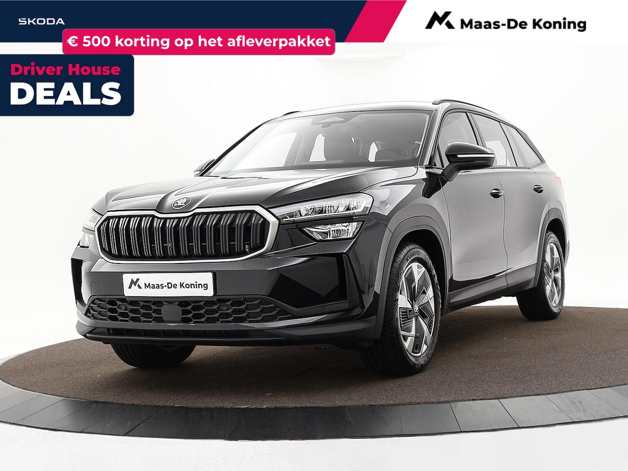 Skoda Kodiaq - 1.5 TSI 150pk DSG MHEV Business Edition 7p. · Camera · Inklap. Trekhaak · Elek. Bestuurder - AutoWereld.nl