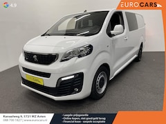 Peugeot Expert - Long Dubbele Cabine Asphalt L3 2.0 HDi 120pk Aut-8 Airco Navi Carplay Cruise Control Trekh