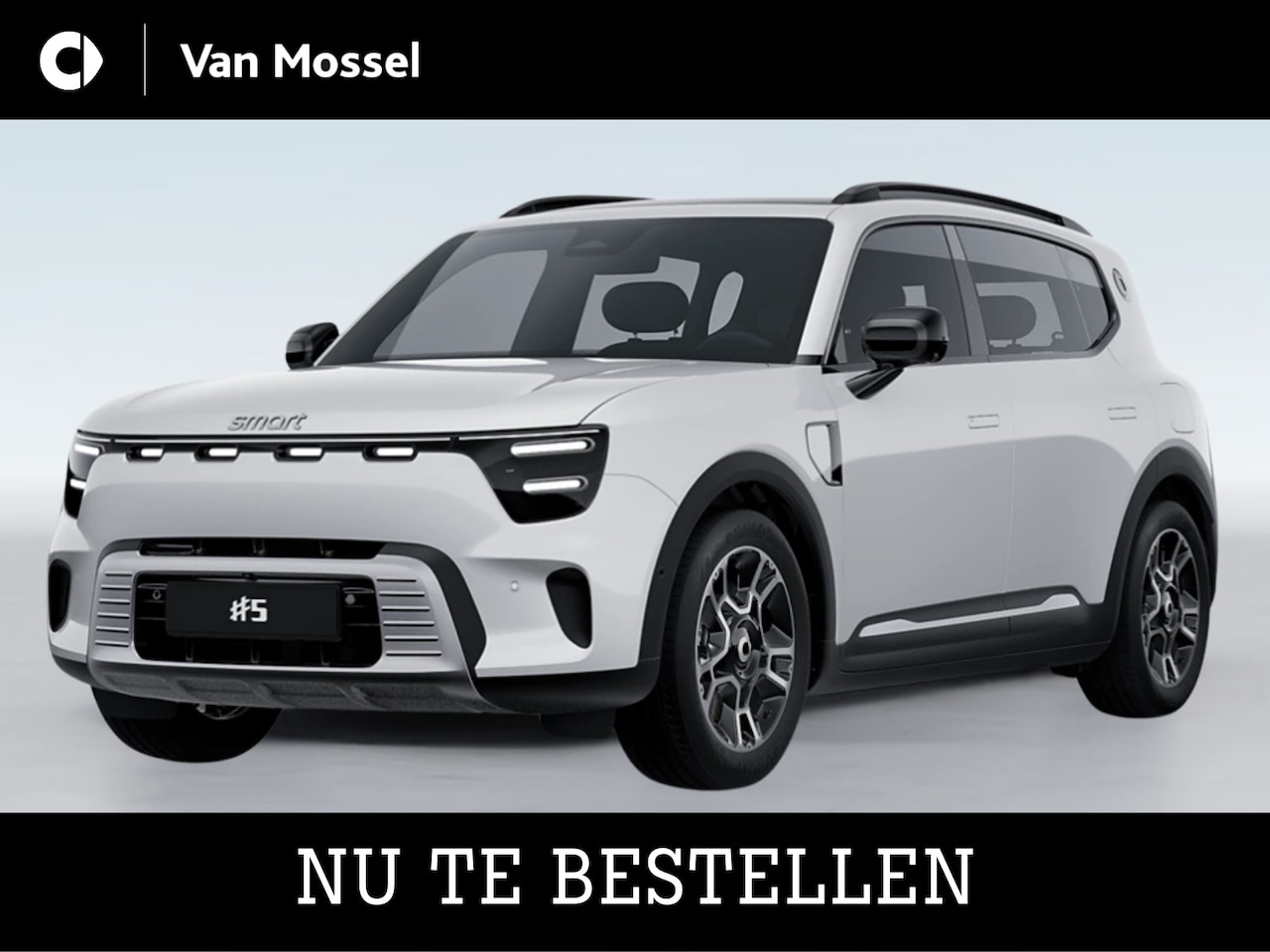 Smart #5 - Pro+ / Verwarmd stuurwiel/ Keyless entry/ 13-inch OLED centraal scherm/ DC-opladen 400 kW - AutoWereld.nl