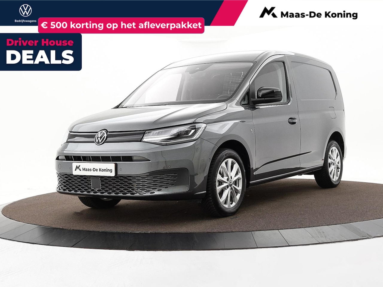 Volkswagen Caddy Cargo - 1.5 TSI 115pk DSG Style · Camera · Keyless · Navigatie · LED · Side Assist · ACC · Apple/A - AutoWereld.nl