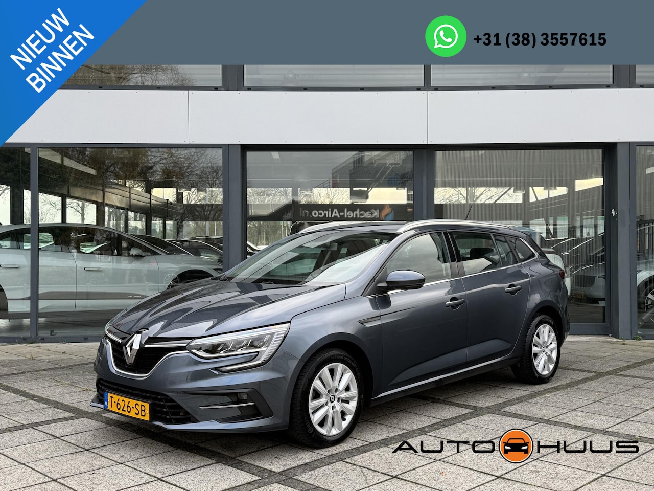 Renault Mégane Estate - 1.3 TCe 140 Equilibre | Navi | LED | Carplay | - AutoWereld.nl