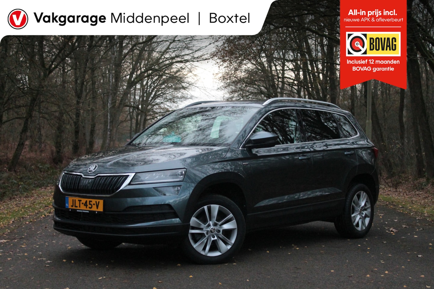 Skoda Karoq - 1.5 TSI ACT Business Edition Plus | Trekhaak | Carplay | ACC | Camera - AutoWereld.nl