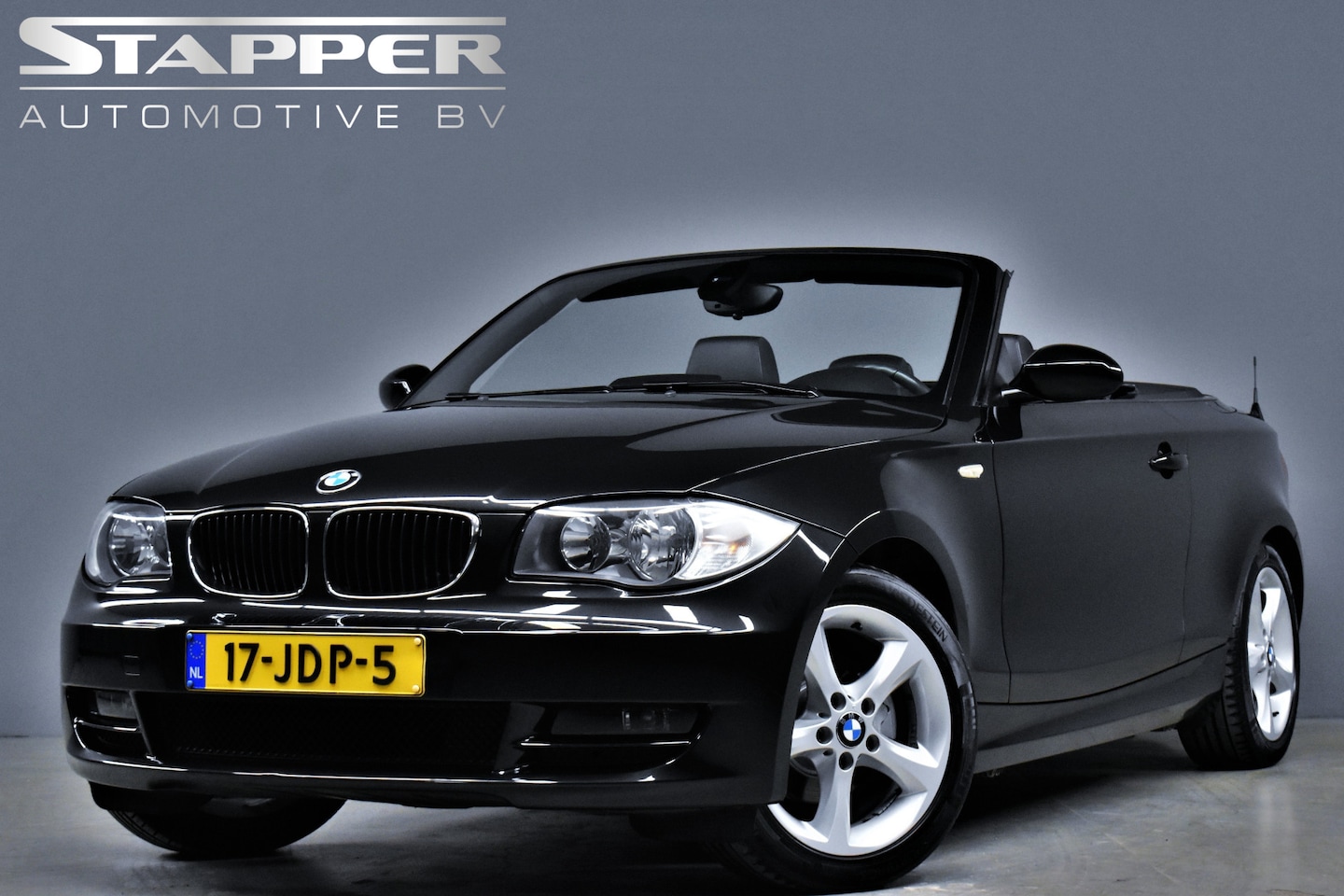 BMW 1-serie Cabrio - 118i 143pk Automaat High Executive Org.NL Sportstoelen/H.Leer/Navi/Climate/Cruise/Pdc/Lmv - AutoWereld.nl