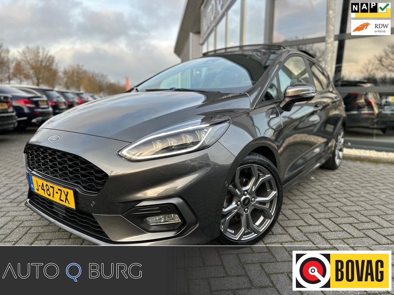 Ford Fiesta - 1.0 EcoBoost ST-Line X | Panoramadak | Keyless | Stuur / Stoel verwarming | Climate | Adap - AutoWereld.nl