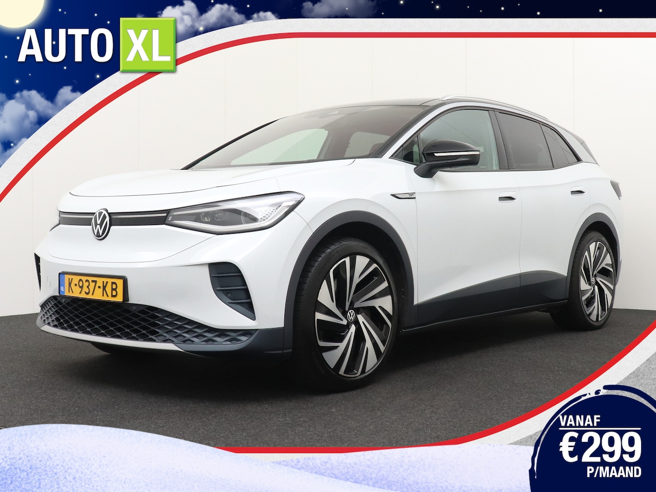 Volkswagen ID.4 - Max 77 kWh Nieuwe Accu Warmtepomp Pano-dak Memory - AutoWereld.nl