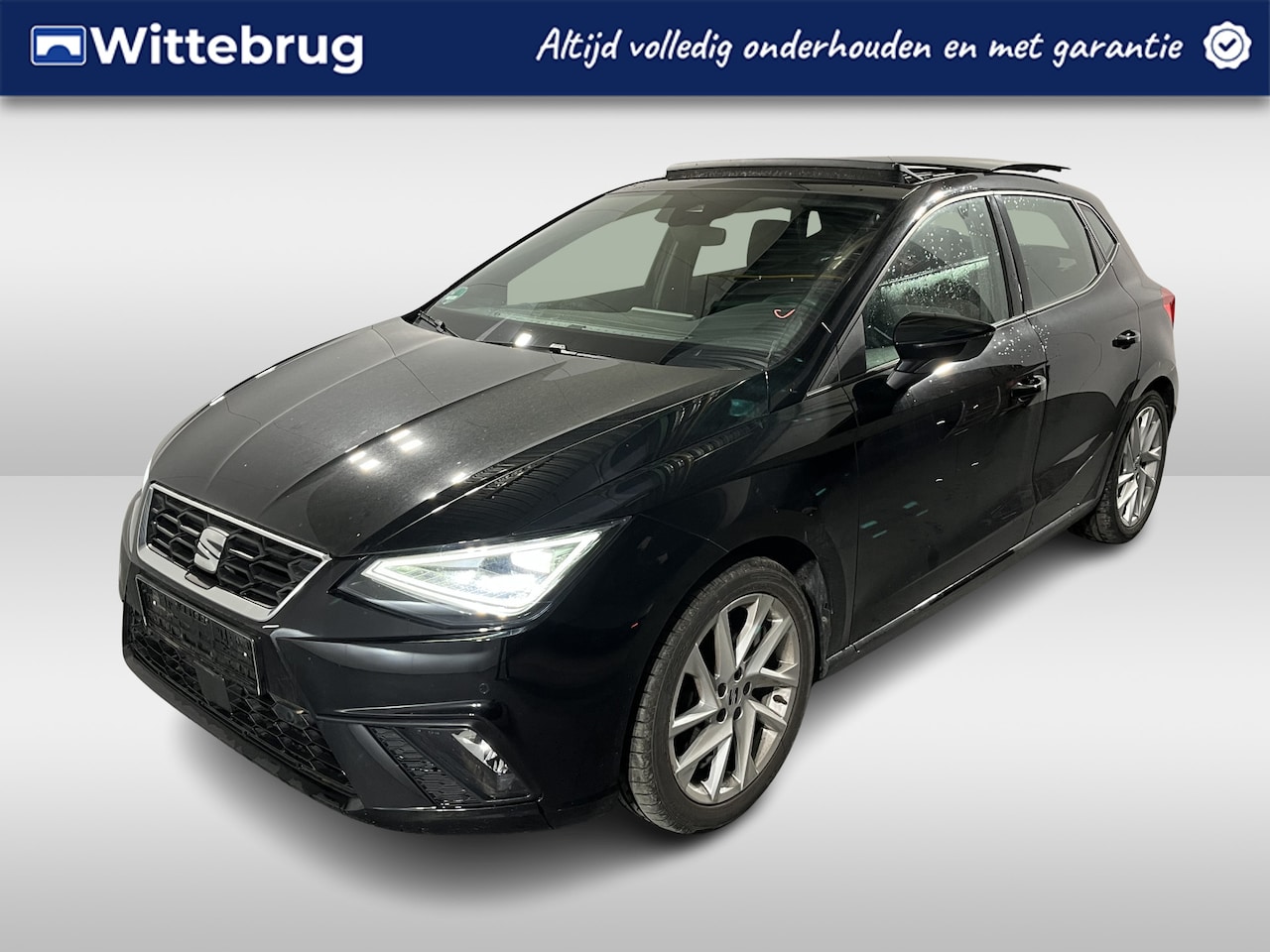 SEAT Ibiza - 1.0 EcoTSI FR / AUTOMAAT/ PANO/ DIGITAL DASH/ FULL LINK/ LED/ PARK. SENSOREN + CAMERA/ NAV - AutoWereld.nl