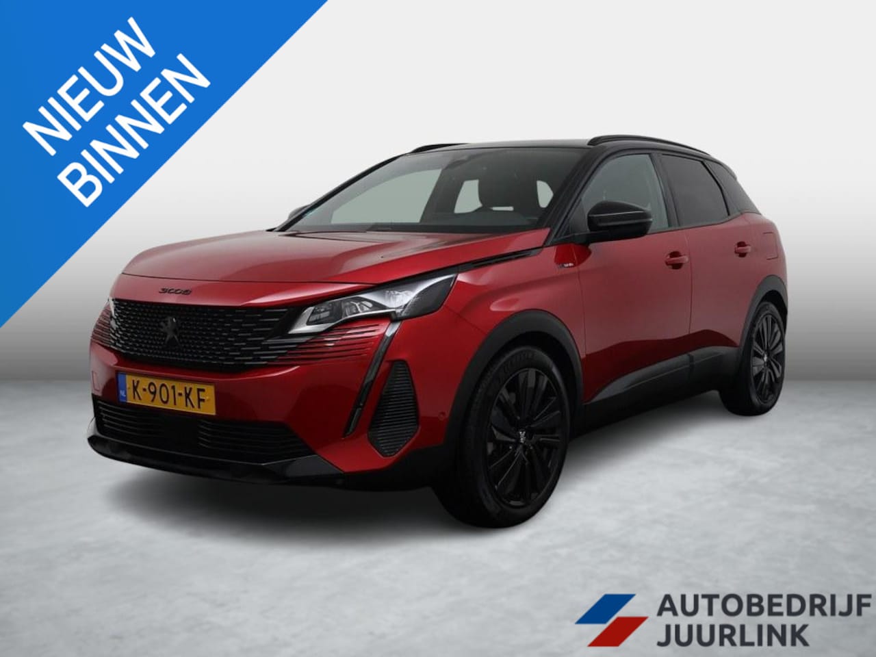 Peugeot 3008 - 1.6 HYbrid Automaat 225 GT Leder/Trekhaak/Camera - AutoWereld.nl