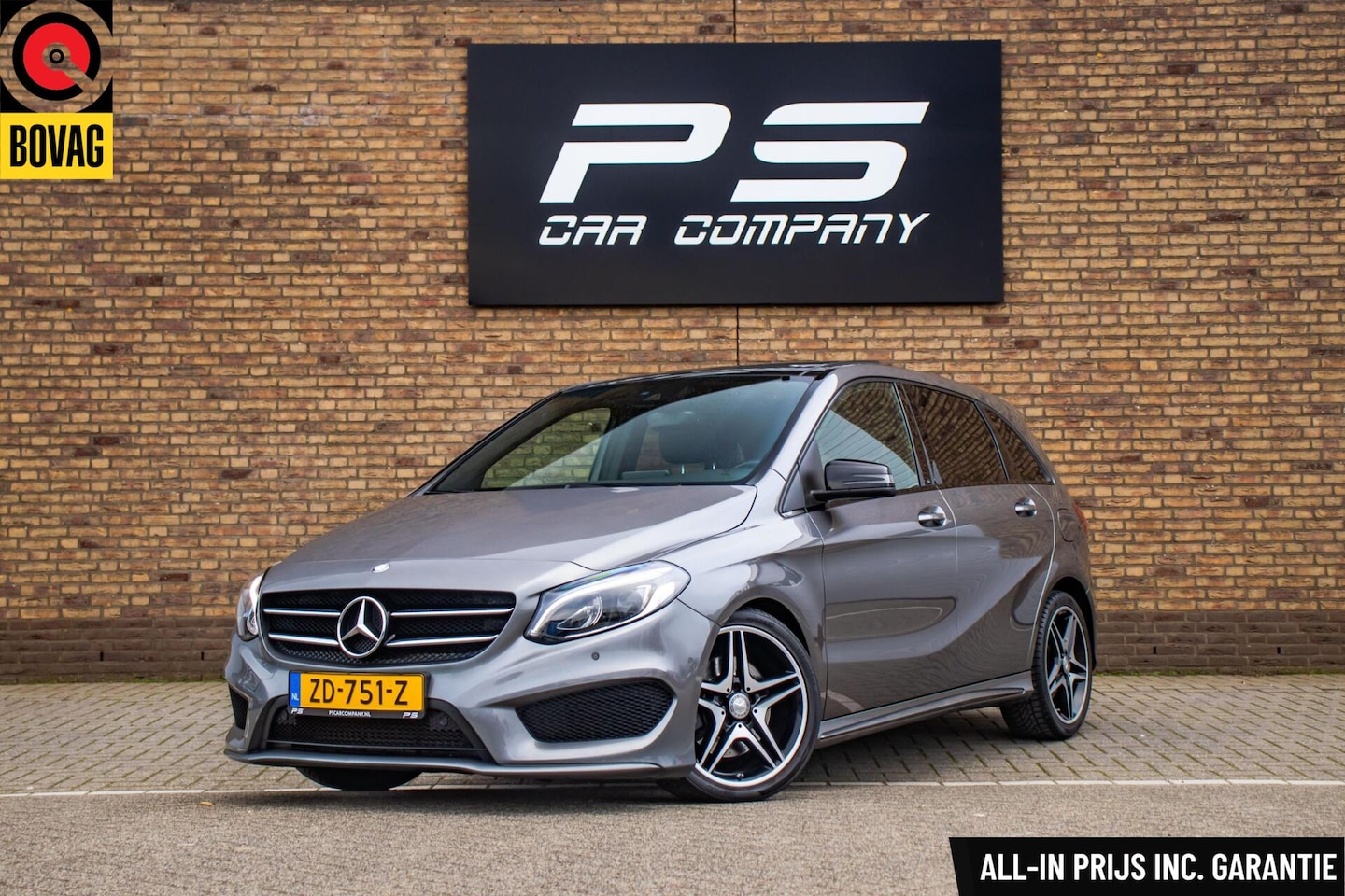 Mercedes-Benz B-klasse - 220 4MATIC 220 4Matic, Half Leder, Pano, Navi, Cruise - AutoWereld.nl
