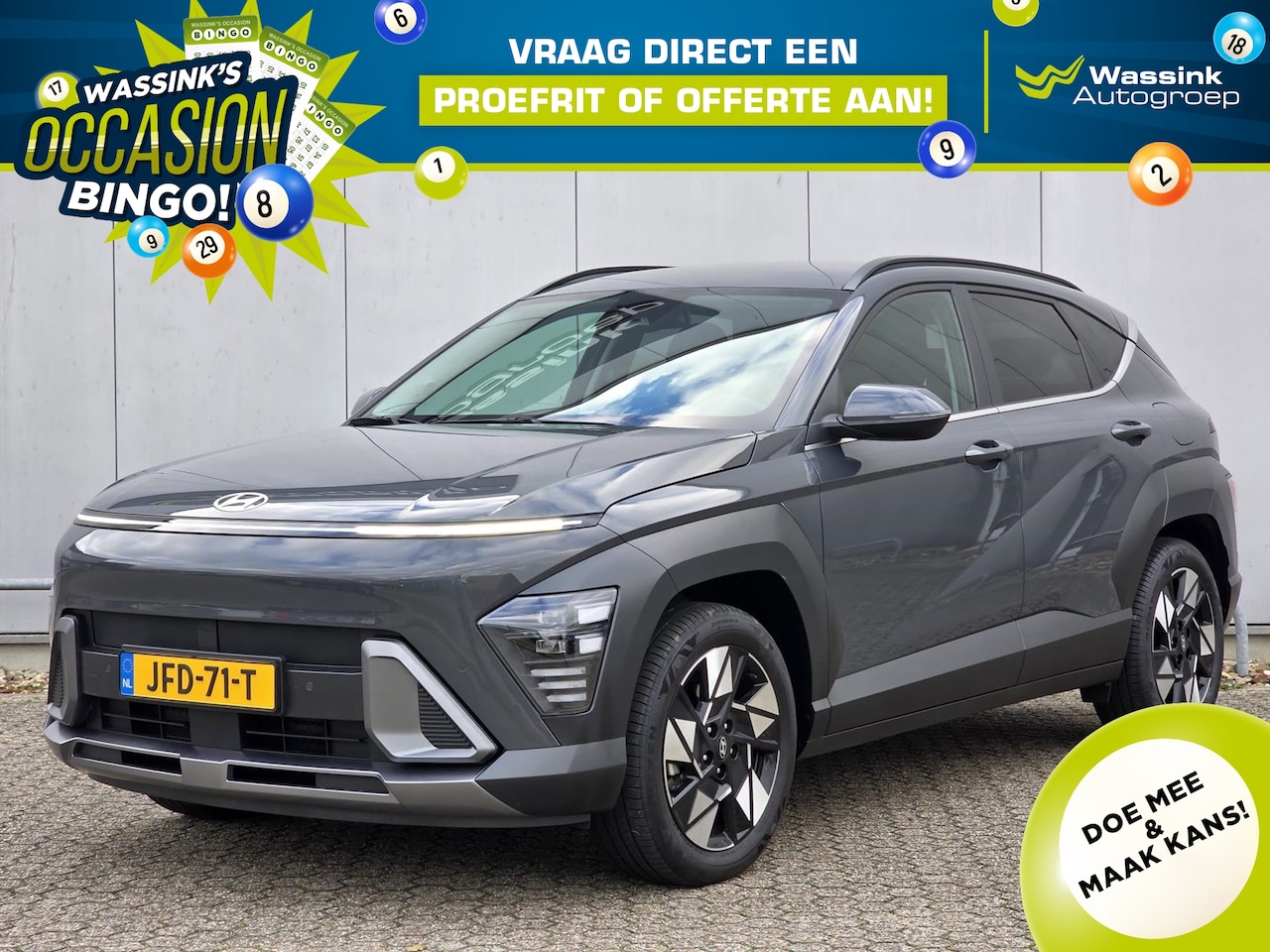 Hyundai Kona - 1.6 HEV 141pk Comfort Smart Automaat | Navigatie | Parkeercamera | Stoel en stuur verwarmi - AutoWereld.nl