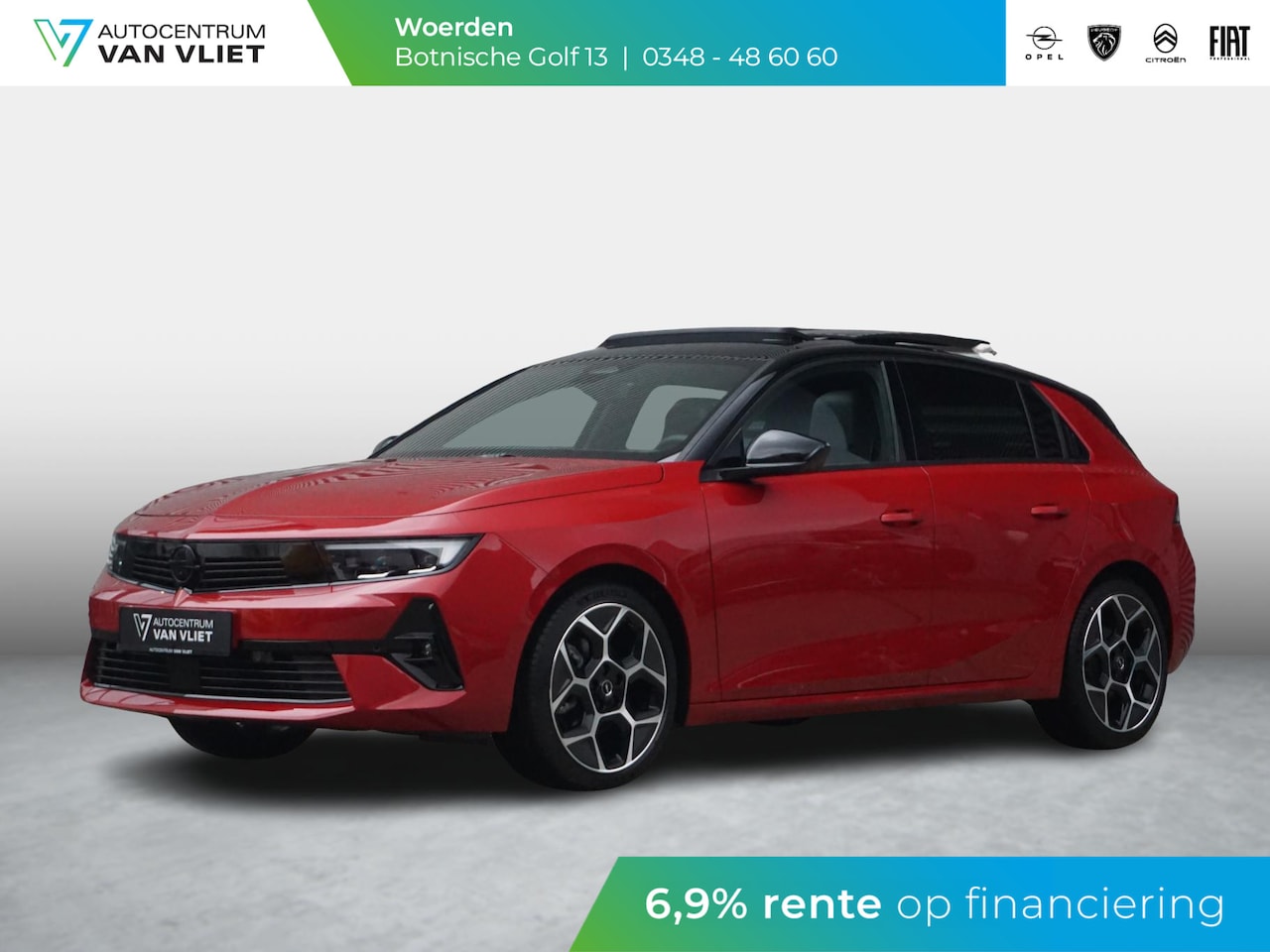 Opel Astra - 1.2 Turbo Hybrid Ultimate Schuif / Kanteldak - AutoWereld.nl