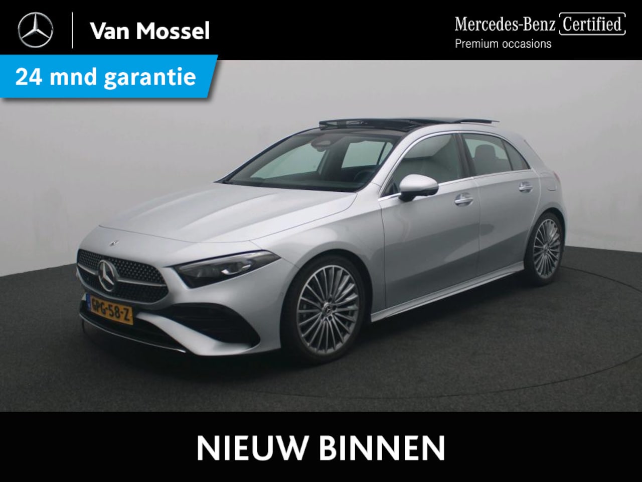Mercedes-Benz A-klasse - 180 Star Edition / AMG/ Premium Plus/19 Inch/ Head Up/ Panoramadak/ Memory - AutoWereld.nl