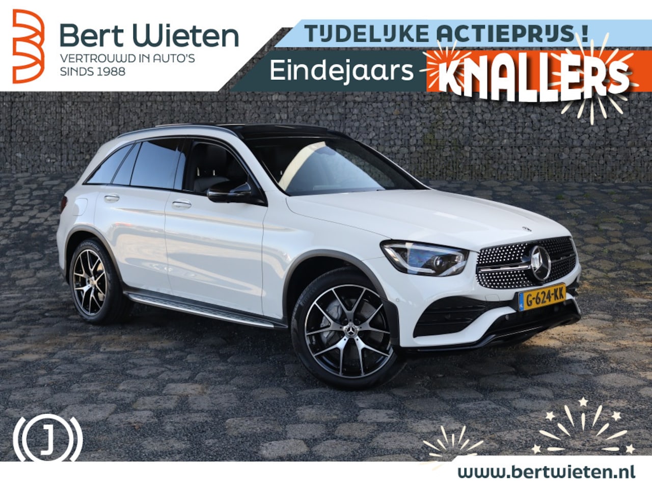 Mercedes-Benz GLC-klasse - 200 AMG Geen import | Burmester | Panoramadak | Luchtvering - AutoWereld.nl