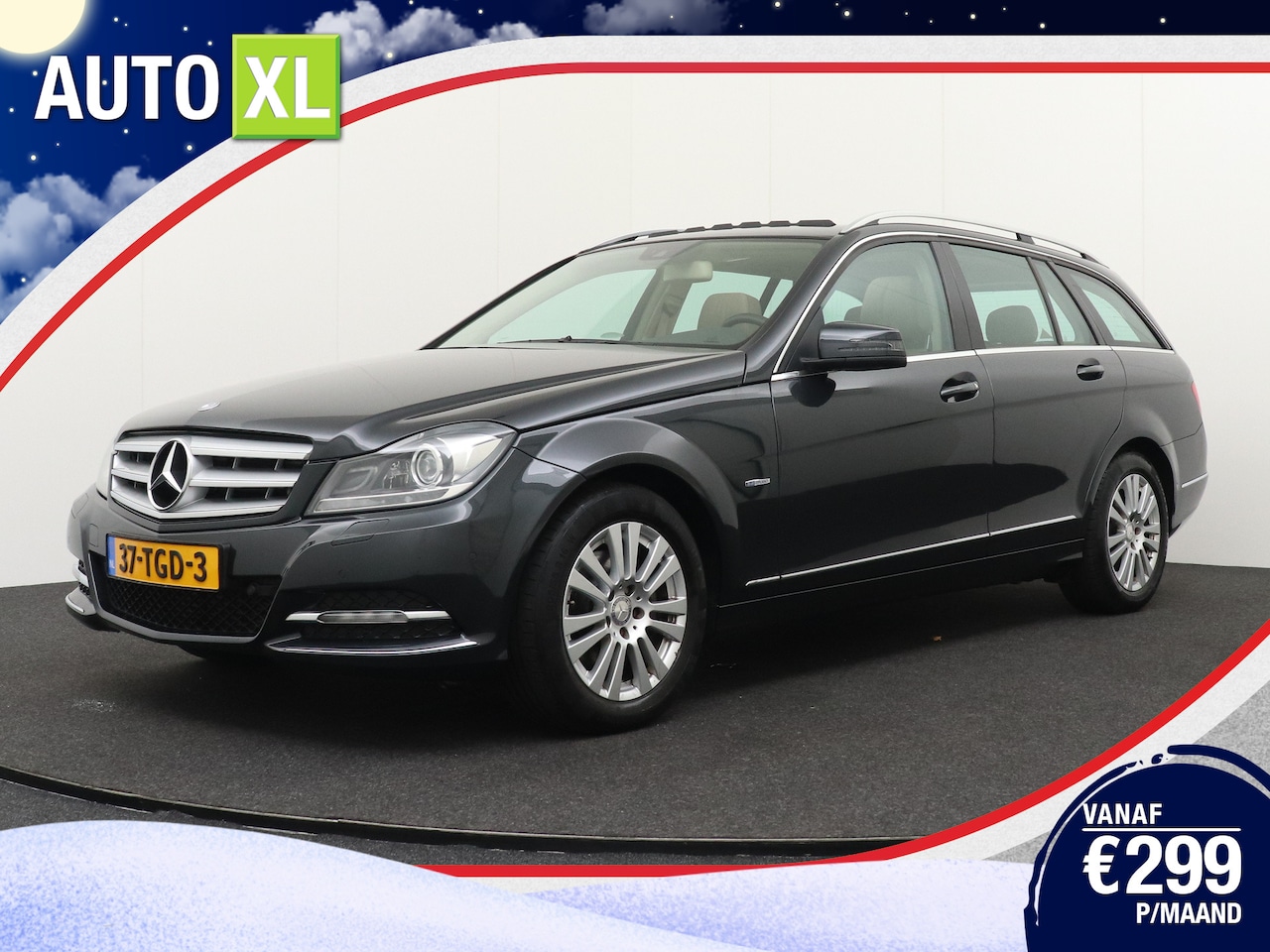 Mercedes-Benz C-klasse Estate - 250 204 PK Elegance Schuif-/kanteldak Memory - AutoWereld.nl