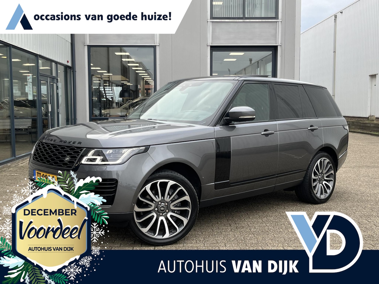 Land Rover Range Rover - 4.4 SDV8 Vogue Panaramadak / Historie / Luchtvering / Trekhaak / 22" velgen - AutoWereld.nl