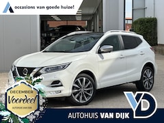Nissan Qashqai - 1.3 DIG-T Tekna + | Dynamic Pack/Nappa Leder/Pano.Dak/Navi/Carplay/360° camera/BOSE
