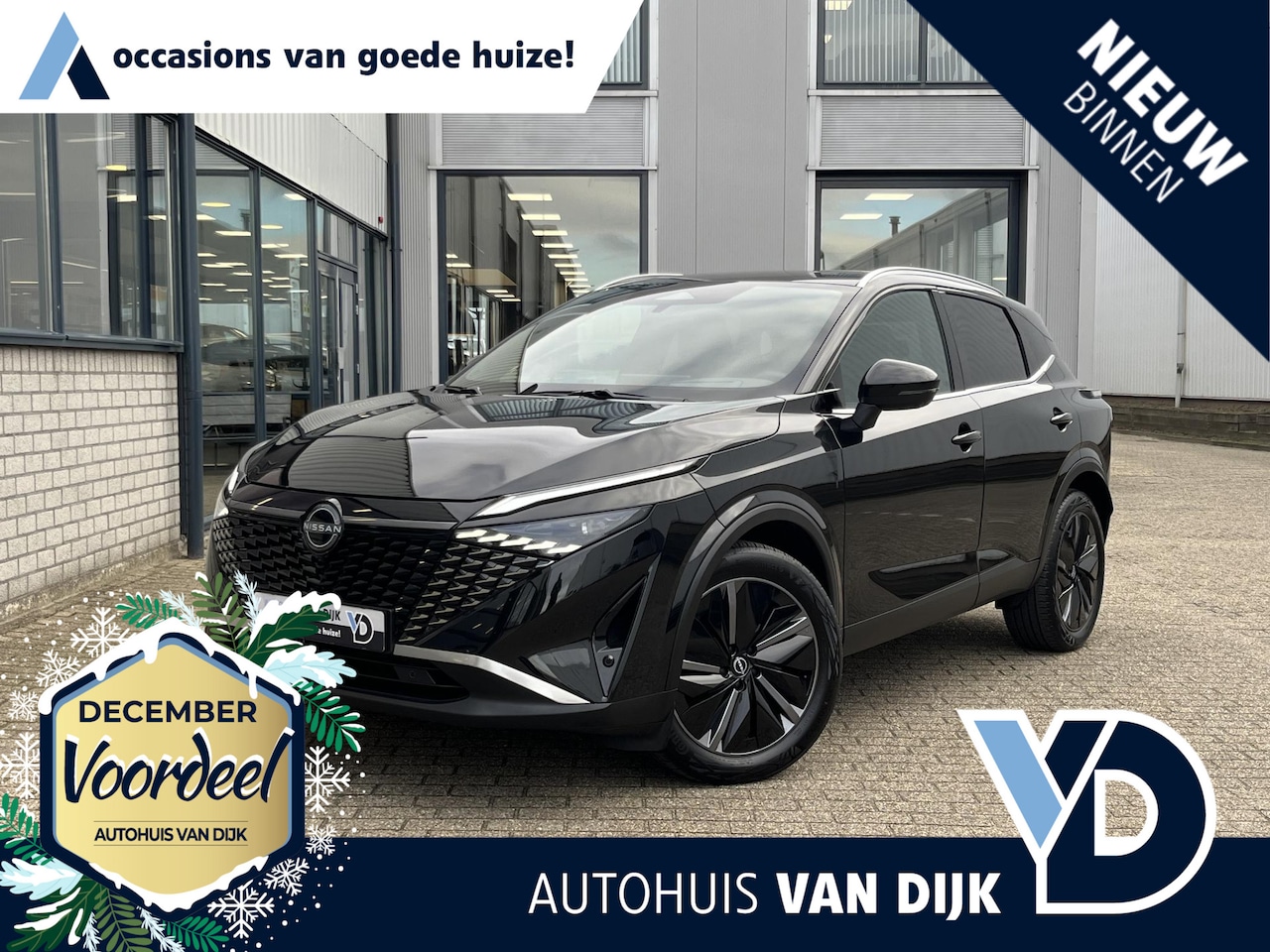 Nissan Qashqai - 1.3 MHEV Xtronic Tekna | Navi/Head-Up/Leder/Cold-Pack/360°/Adapt.Cruise/Apple CarPlay-Andr - AutoWereld.nl