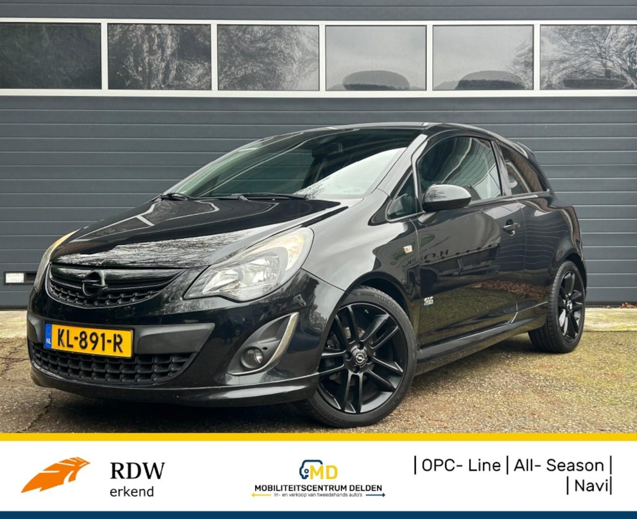 Opel Corsa - 1.4-16V BUSINESS+ OPC Line / Navi / Bluetooth / - AutoWereld.nl
