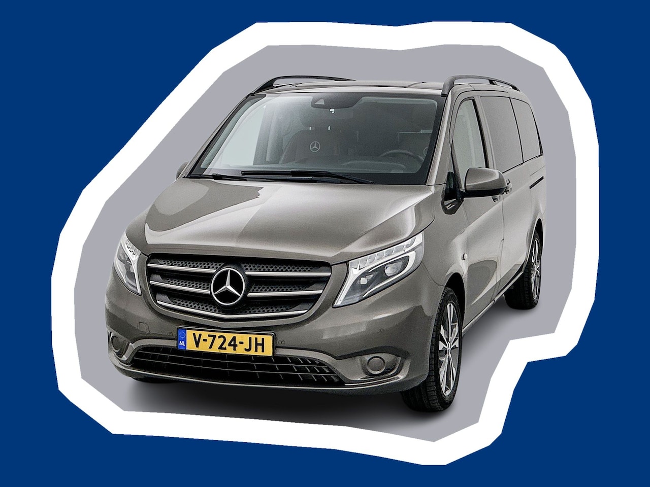 Mercedes-Benz Vito - 114 CDI Lang DC Comfort Leder Dubbele cabine led euro 6 2x schuifdeur - AutoWereld.nl