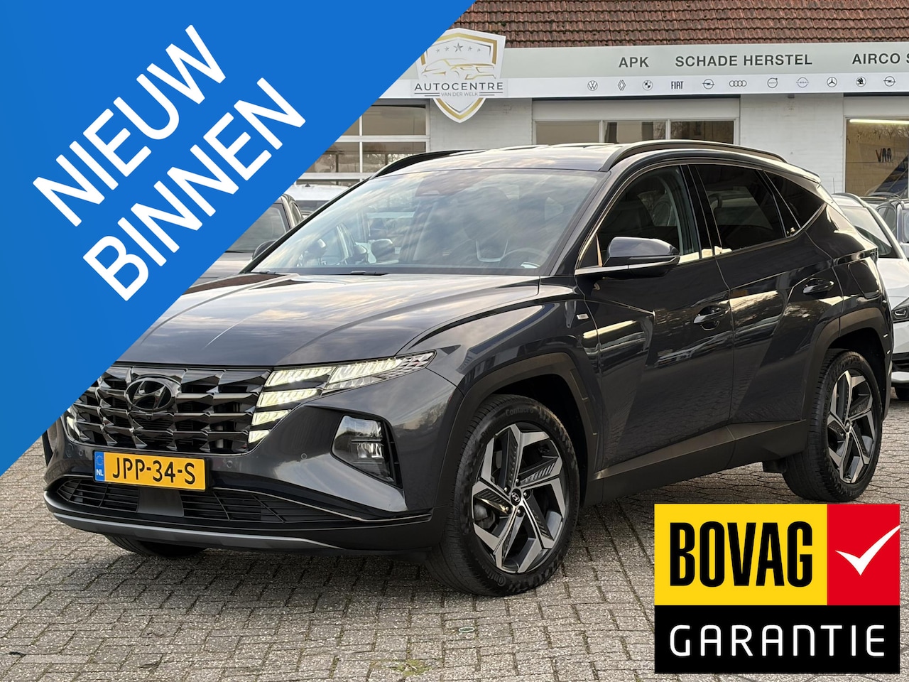 Hyundai Tucson - 1.6 T-GDI MHEV Premium TREKHAAK | LEER | CAMERA | KLIMA | BOVAG ! - AutoWereld.nl