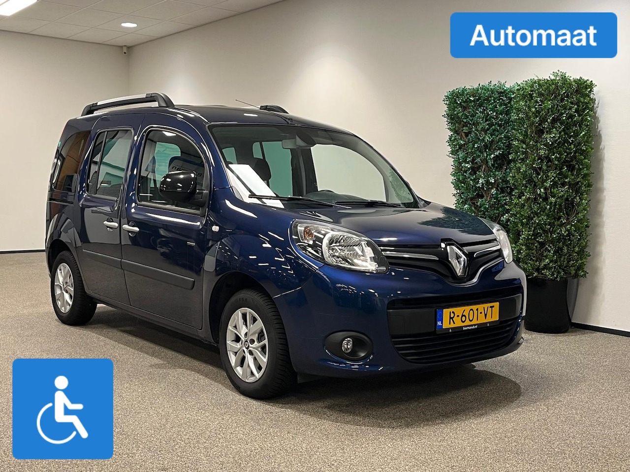 Renault Kangoo - Rolstoelauto Automaat + Luchtvering + Handbediening HBR+SG - AutoWereld.nl