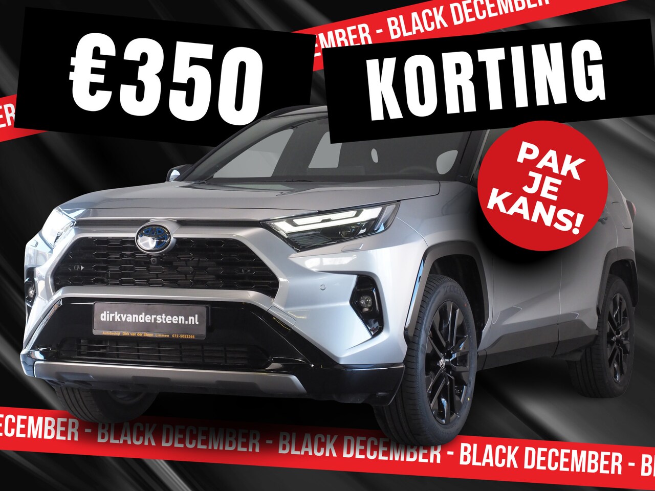 Toyota RAV4 - 2.5 Hybrid Style Bi tone | FACELIFT | JBL | Verwarmde Voorstoelen en Stuurwiel | Dodehoekd - AutoWereld.nl