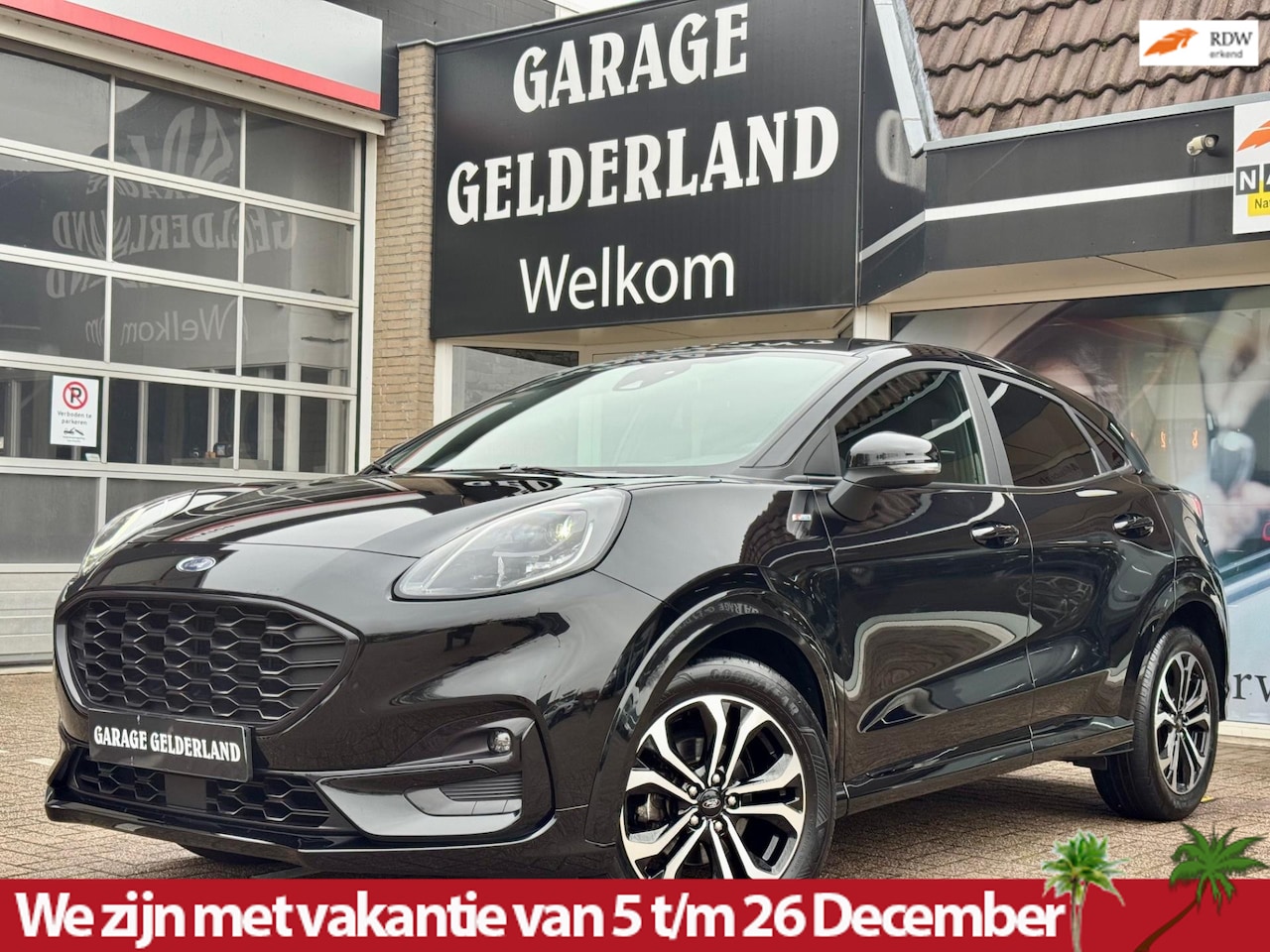 Ford Puma - ST-Line X Night | Full-led | Xenon | Navi | Cruise | Climate | Pdc | Iso | Full-option - AutoWereld.nl