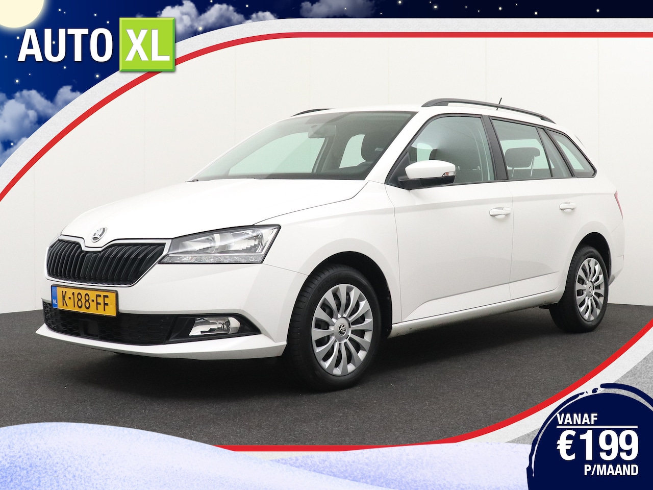 Skoda Fabia Combi - 1.0 96 PK TSI Business Trekhaak Carplay LED Park.sens - AutoWereld.nl