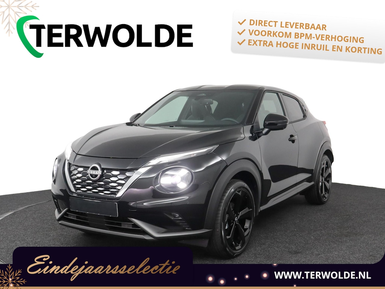 Nissan Juke - 1.6 Hybrid Tekna | €2.000 voordeel | Bose audio | Leder | Cold pack | - AutoWereld.nl