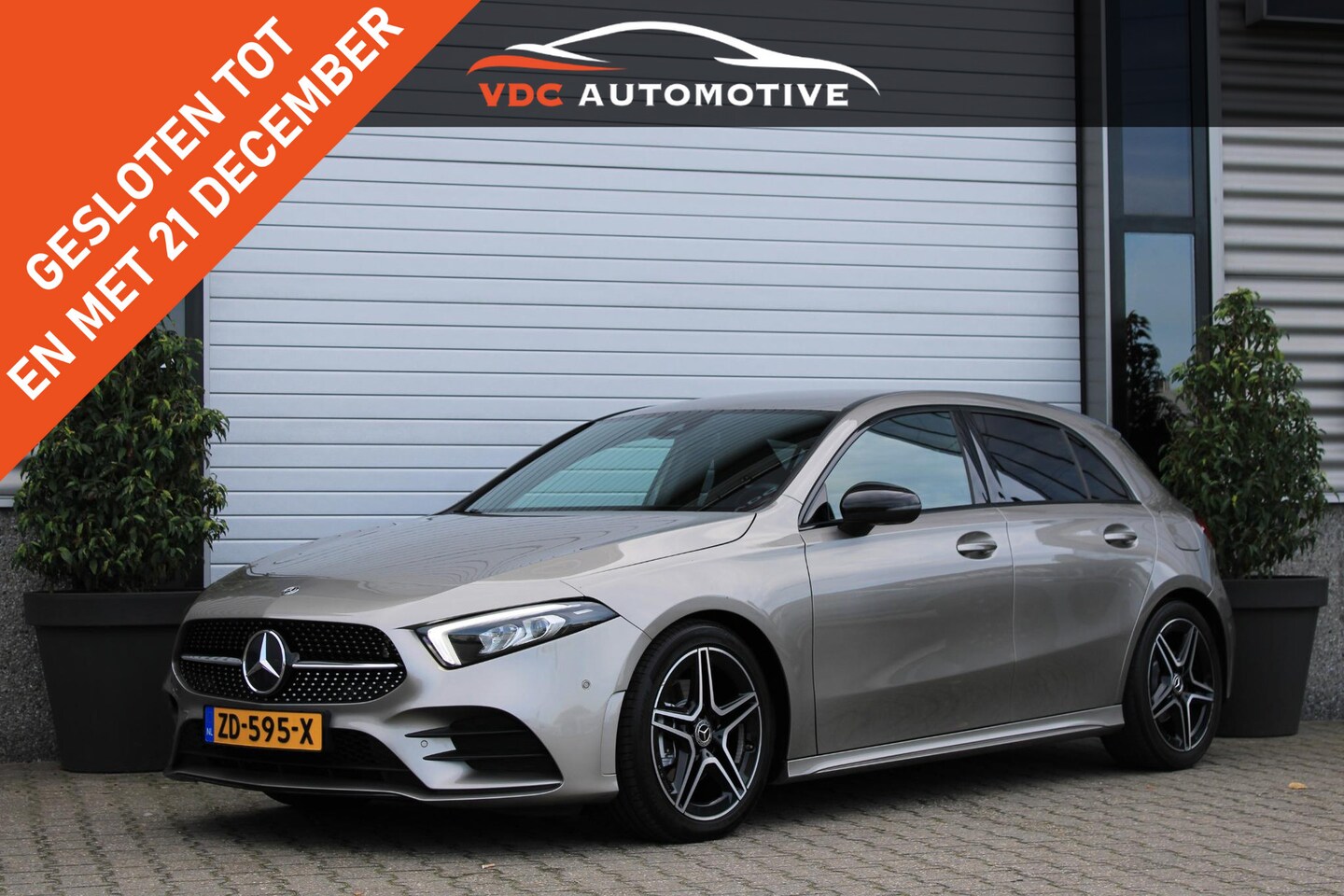 Mercedes-Benz A-klasse - 180 AMG Camera | Night | Widescreen | Mojavezilver | Dealer Onderhouden - AutoWereld.nl
