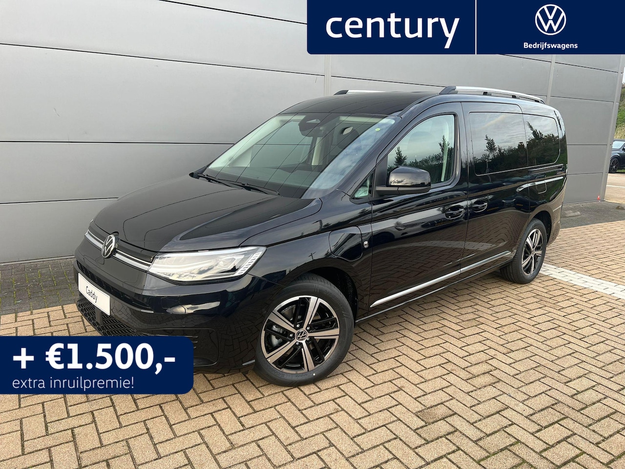 Volkswagen Caddy Maxi - Bedrijfswagens Kombi Style 1.5 eHybrid EU6 85 kW (115 pk) 2970 mm - AutoWereld.nl
