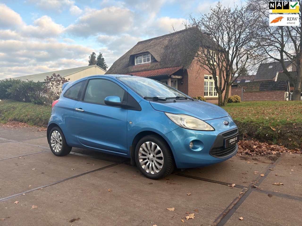 Ford Ka - 1.2 Titanium X|AIRCO|BLUETOOTH|SPOILER|LM-WIELEN|NAP|NL-AUTO|BOEKJES|2 KEYS| - AutoWereld.nl