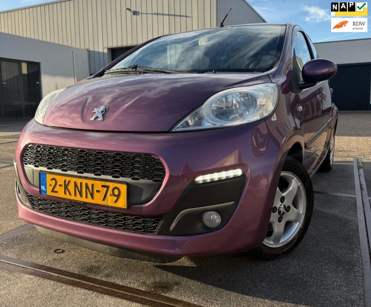 Peugeot 107 - 1.0 Active AIRCO Bluetooth/DLR/LM VELGEN/ - AutoWereld.nl