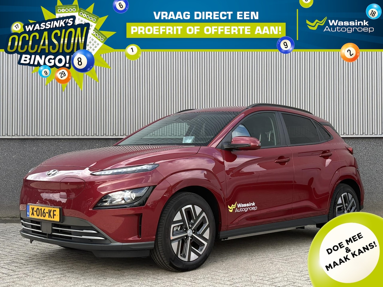 Hyundai Kona Electric - EV 204pk 2WD Fashion | Head-up Display | Navigatie | Apple Carplay & Android Auto | Climat - AutoWereld.nl