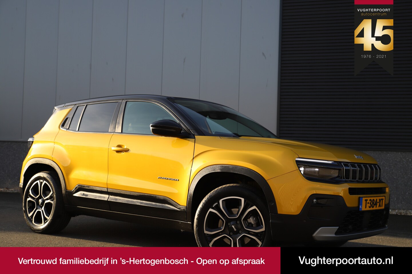 Jeep Avenger - 1st Edition 54 kWh/Adaptive/W-Pomp/3-Fase/SunYellow-Gold/1e eig. - AutoWereld.nl
