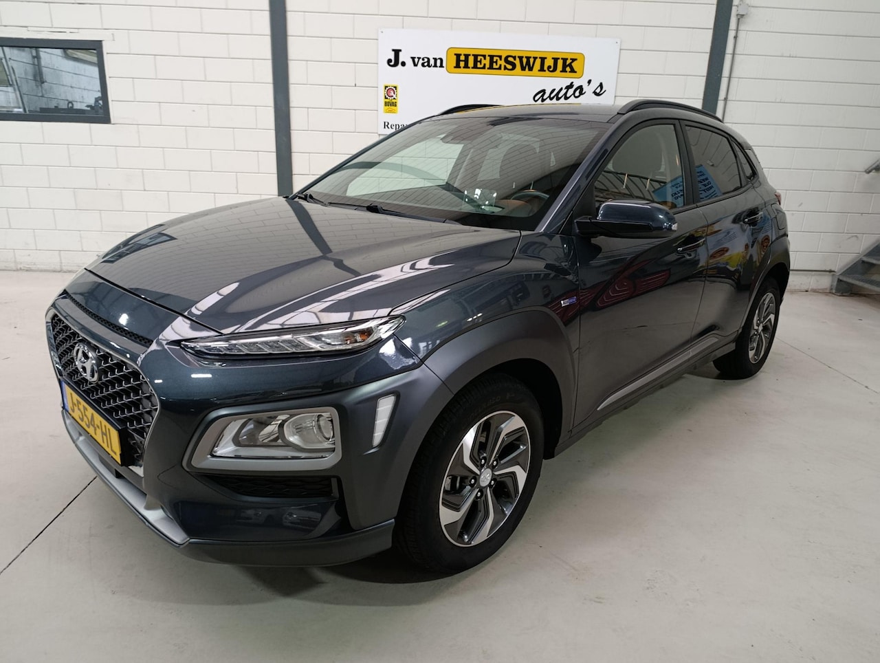 Hyundai Kona - 1.6 GDI HEV Fashion Climate controle | Navigatiesysteem | Parkeersensoren | Cruise control - AutoWereld.nl
