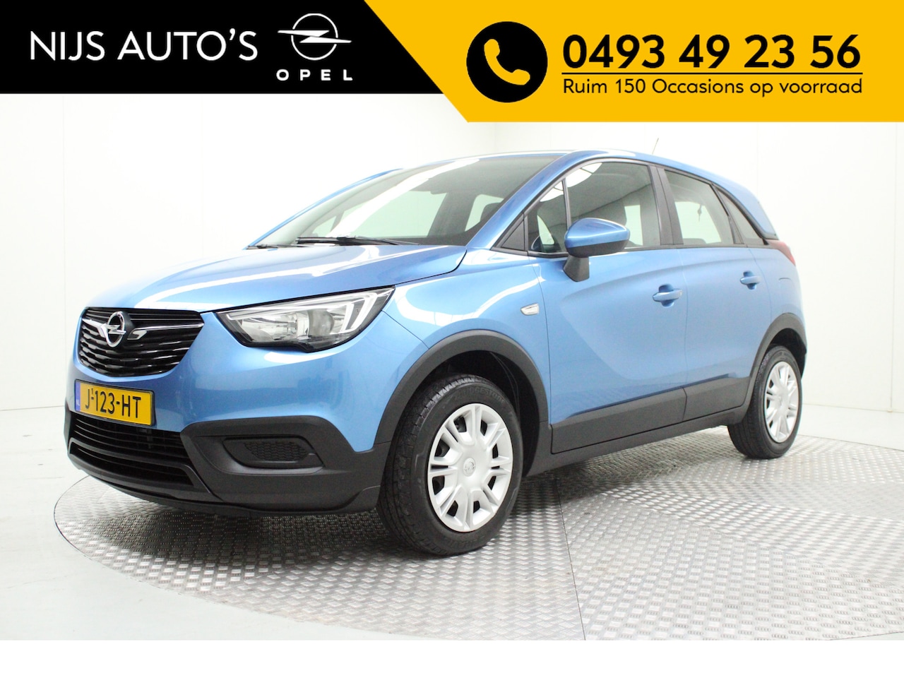 Opel Crossland X - 1.2 Turbo Edition | airco | carplay | cruise control | bluetooth telefoon - AutoWereld.nl