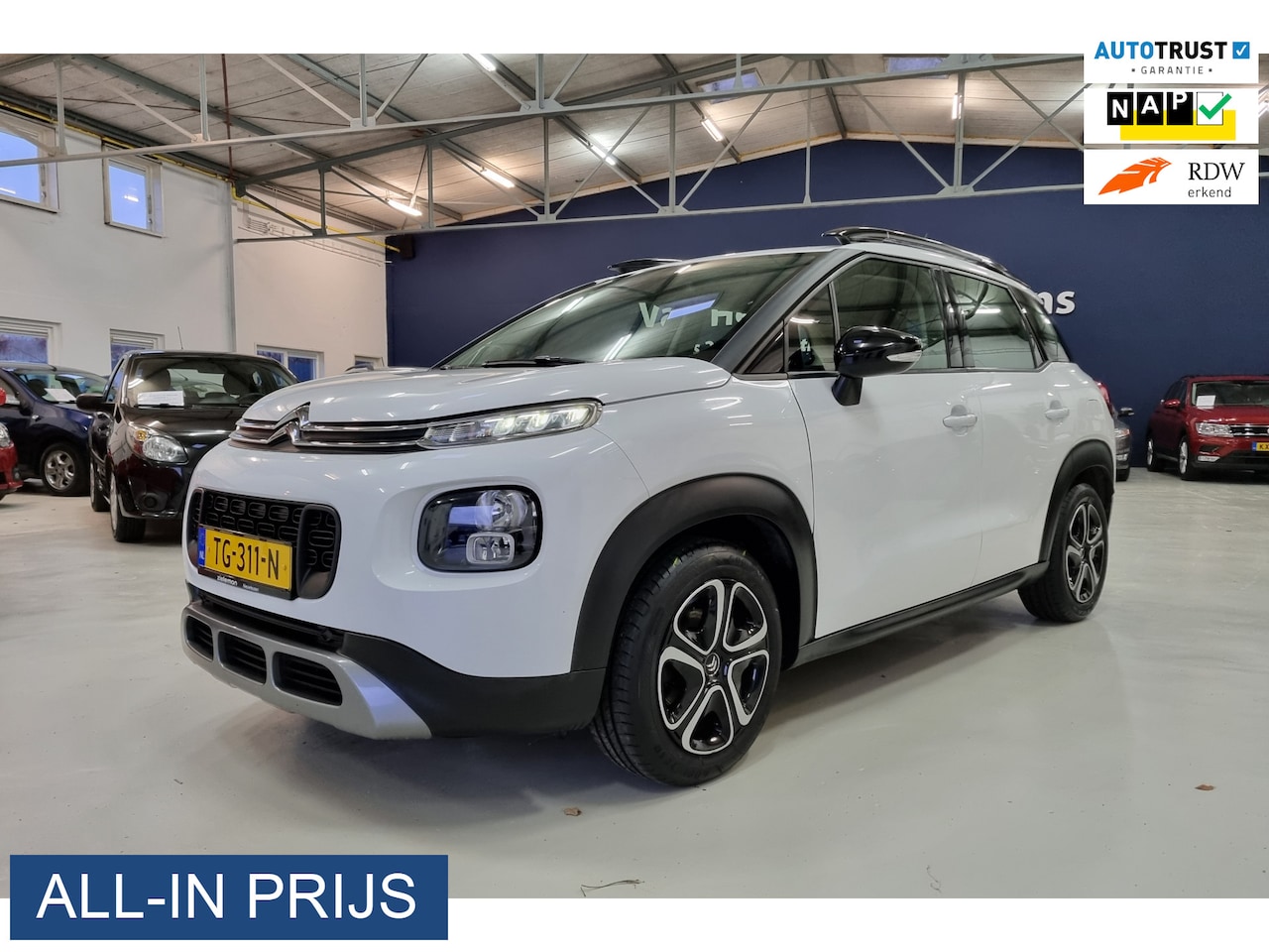 Citroën C3 Aircross - 1.2 PureTech Feel ✅NETTE AUTO ✅TREKHAAK - AutoWereld.nl