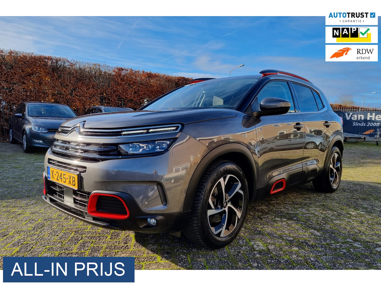Citroën C5 Aircross - 1.6 PureTech Feel AUTOMAAT-8 ✅COMPLETE AUTO!! - AutoWereld.nl