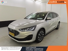 Ford Focus Wagon - 1.0 EcoBoost Hybrid Titanium Rijklaar incl 12 mnd BOVAG garantie Airco ECC Navi Carplay PD