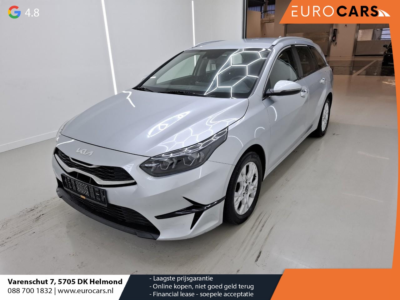 Kia Cee'd Sportswagon - Ceed 1.0 T-GDi 120pk DynamicLine Airco ECC Navi Cruise Control PDC VA+ Camera Full LED Car - AutoWereld.nl