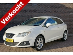 SEAT Ibiza SC - 1.2 Reference, airco, cruise control, navigatie, bluetooth, leuke auto