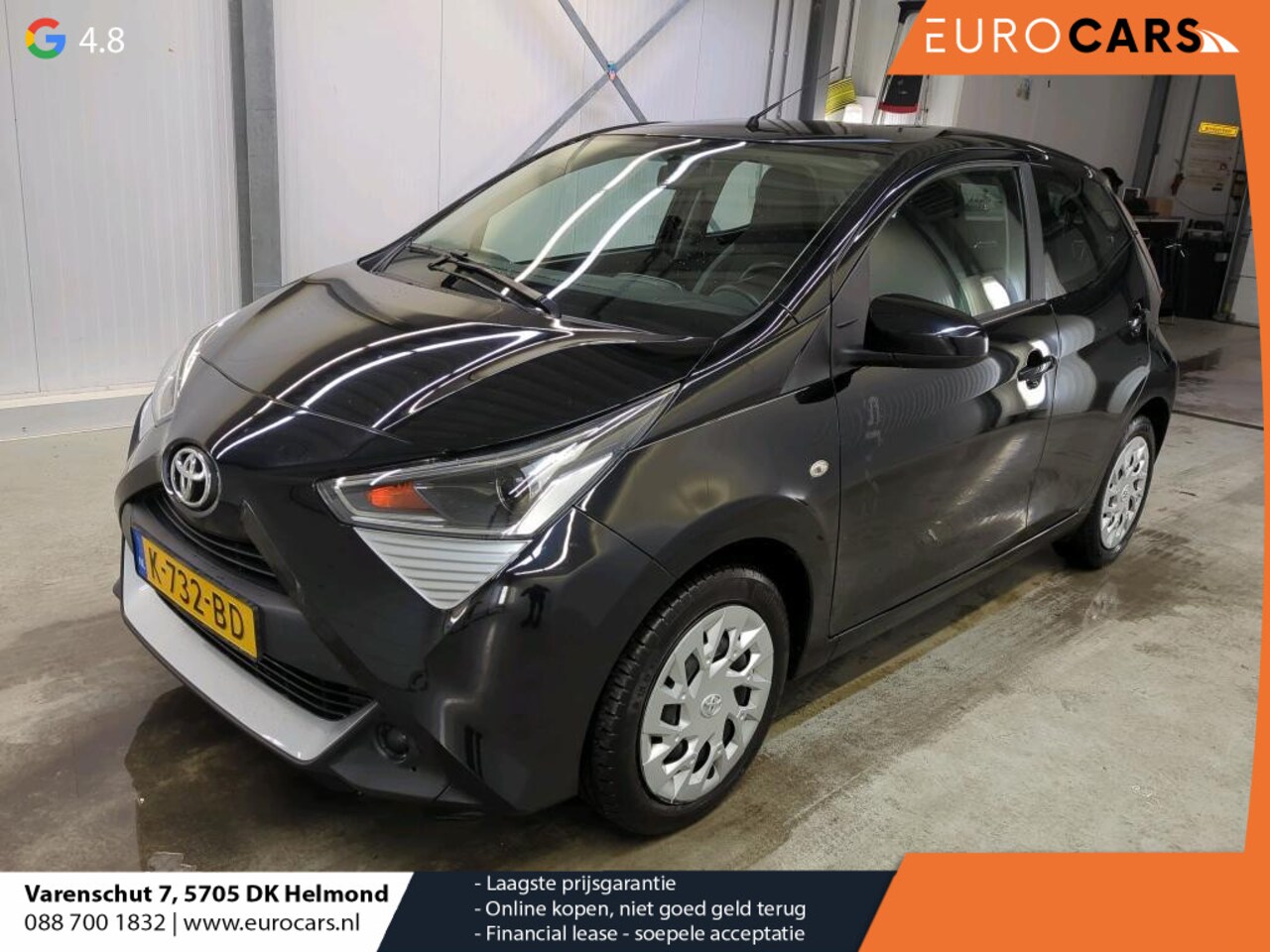Toyota Aygo - 1.0 VVT-i X-Play 5-DRS Airco DAB+ Carplay Navi X-Play Pack Achteruitrij Camera - AutoWereld.nl