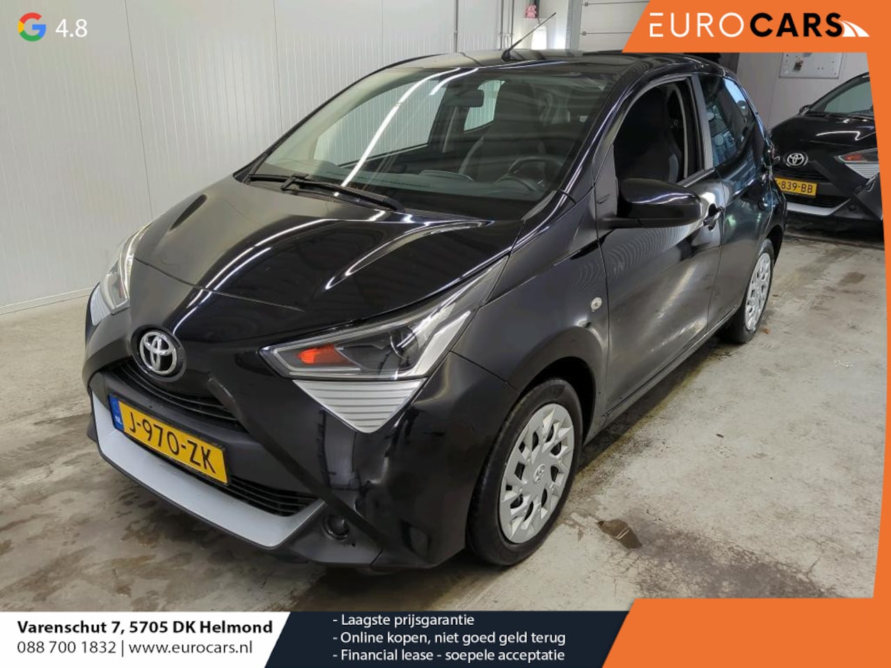 Toyota Aygo - 1.0 VVT-i X-Play 5-DRS Airco DAB+ Carplay Navi X-Play Pack Achteruitrij Camera - AutoWereld.nl