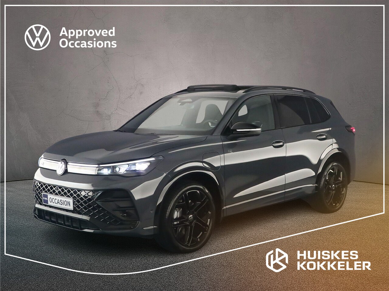 Volkswagen Tiguan - 1.5 eHybrid R-Line Edition 272pk DSG Automaat, Panoramadak, Trekhaak, Black style, Stoelve - AutoWereld.nl