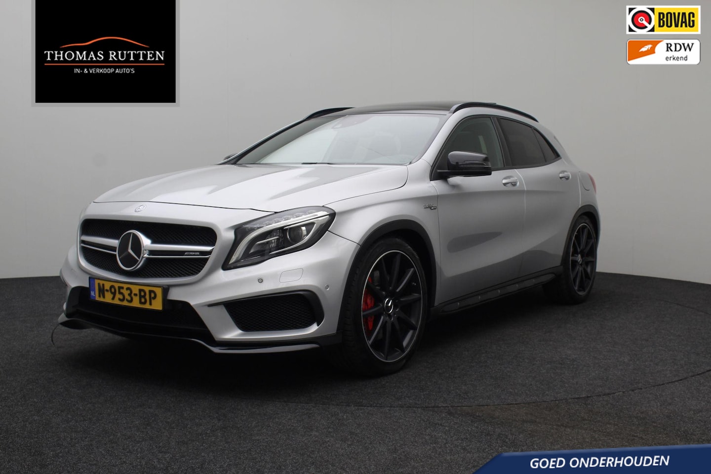 Mercedes-Benz GLA-Klasse - AMG 45 4Matic Edition 1 2014 | Panoramdak | Schaalstoelen | Memory Seats | DAB Radio | Ada - AutoWereld.nl
