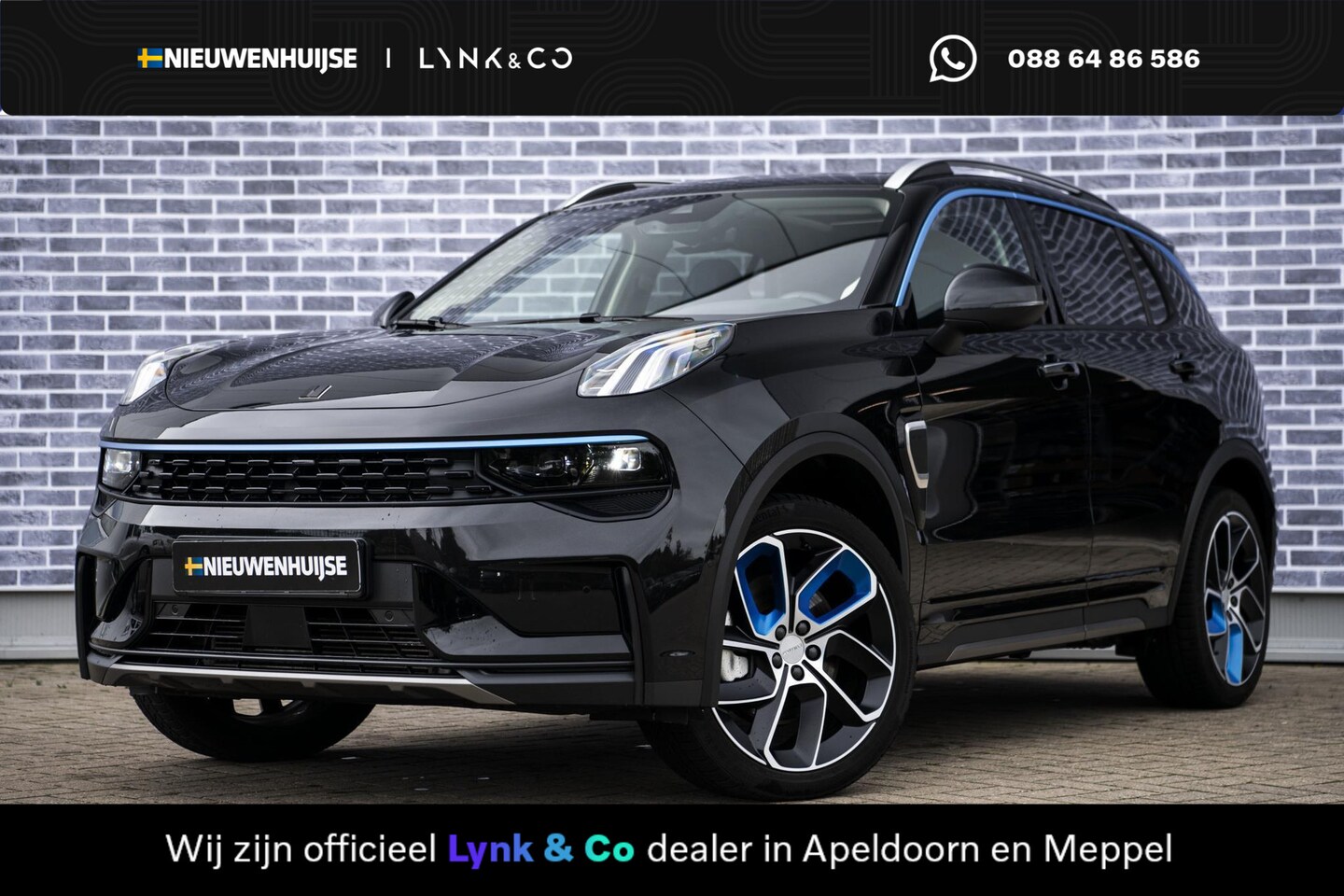 Lynk & Co 01 - 1.5 Plug-in Hybrid | 360 camera | Panoramadak | Adaptive cruise control | Zwarte hemelbekl - AutoWereld.nl