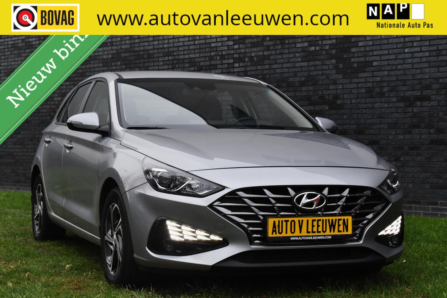 Hyundai i30 - Turbo T-GDi MHEV NIEUWSTAAT! AUTOMAAT/NAVI/CAMERA/DODE HOEK DET./ETC.! - AutoWereld.nl